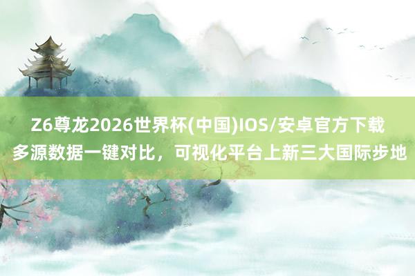Z6尊龙2026世界杯(中国)IOS/安卓官方下载 多源数据一键对比,可视化平台上新三大国际步地