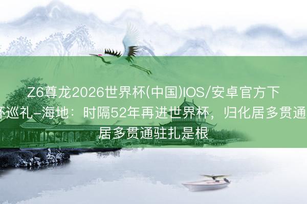 Z6尊龙2026世界杯(中国)IOS/安卓官方下载 世界杯巡礼-海地:时隔52年再进世界杯,归化居多贯通驻扎是根