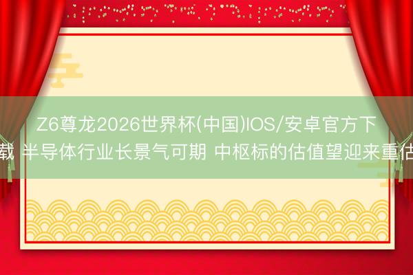 Z6尊龙2026世界杯(中国)IOS/安卓官方下载 半导体行业长景气可期 中枢标的估值望迎来重估
